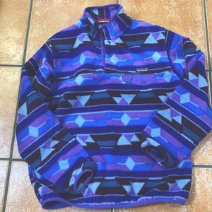 Patagonia Synchilla Aztec Print EUC Women’s Large